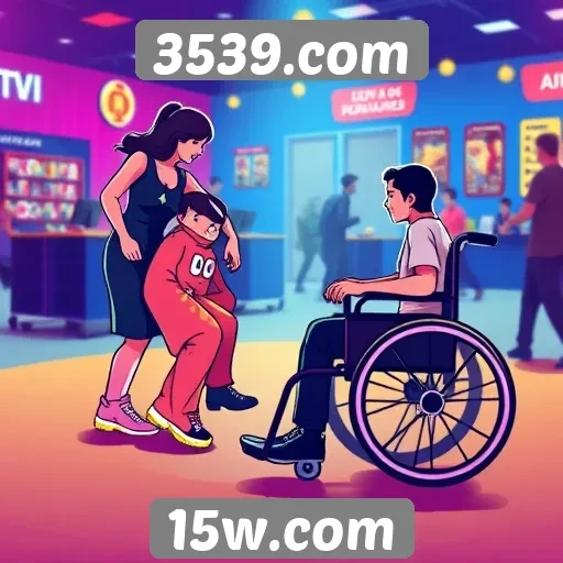 Foco na acessibilidade no site de jogos 3539.com